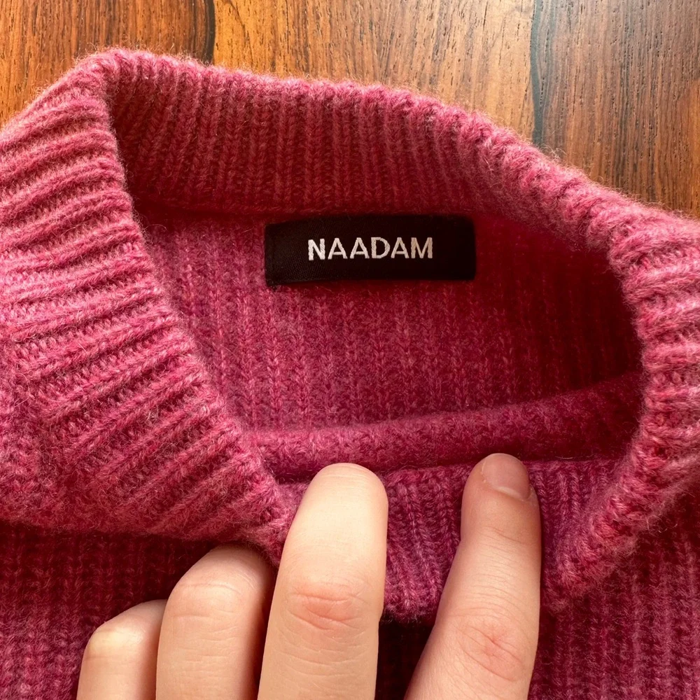 NAADAM pink cashmere sweater - Picture 4 of 6